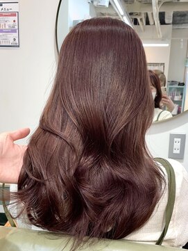 シビバイレボ(CIBI by revo) 韓国風大人レイヤーカット/ピンクブラウン/くびれヘア/船橋駅