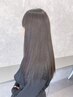 小顔カット+極艶カラー+髪質改善ヘアエステお試しコース￥9500【南草津】