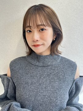 サンド 表参道(sand) ショートボブ縮毛矯正 10代20代30代40代