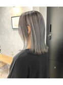【Moana三島】#シャドールーツ#ブリーチ#グレージュ#髪質改善