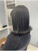 美髪/ワイドバング/レイヤーカット/くすみベージュ/新小岩駅