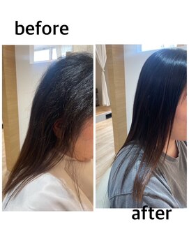 クララ ジャパン みらい平店(CLALA JAPAN) sins髪質改善酸性ストレート×カット