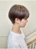 【morio成増 セリザワ】ハンサムショート 明るめカラー