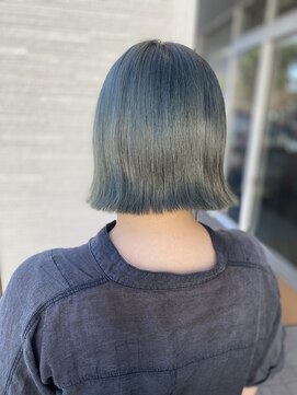 パッション 長町南店(PASSION) 仙台長町美容室☆シルバーグリーンカラー☆