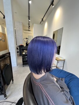 ハチマルハチ ナル 登戸店(808 nalu) ホワイトバイオレット