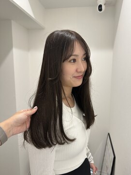 スーズ(sooze) ロング_アッシュカラー