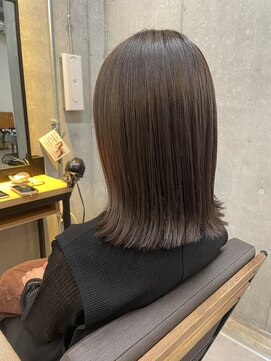 カフカヘア 吉祥寺店(kafka hair) 外ハネボブ/切りっぱなし