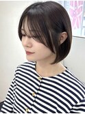 ツーウェイ 長め前髪 ボブ ショート 博多美容室