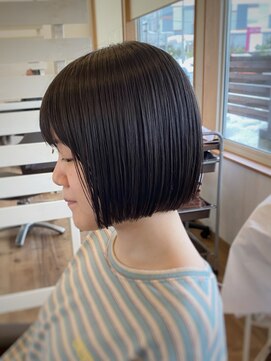 コモレビ(komorebi) 【山本智文】髪質改善縮毛矯正ボブ