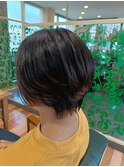 ９月　軽めショートボブ