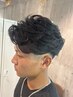 メンズカット+パーマ