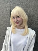 アマトウキョウ 表参道(AMA TOKYO)&nbsp;レイヤーカット 韓国ヘア 顔周りカット高島大登