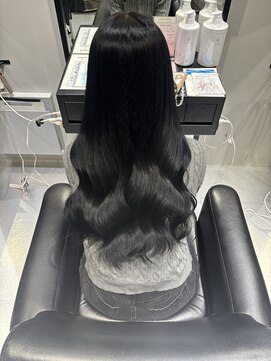 エイトヘアー(8 HAIR) ブルーブラック グレーブラック 透明感暗めカラー
