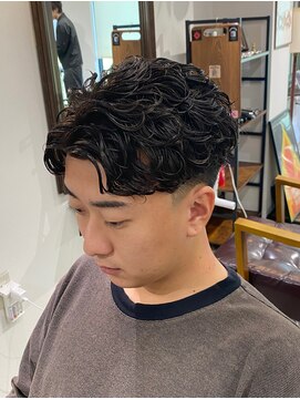 ラルフカール　テーパーフェード　ビジネススタイル