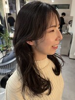 ヘアメイク ミエル(HAIR MAKE miel)&nbsp;ローレイヤー×ダークパープル