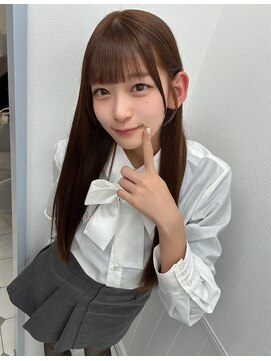 リルミー ミュエナ 大須 矢場町(Lilme myuena) 着物ヘア/大人ガーリー/ダークアッシュ/似合わせカット/名古屋