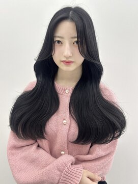 ディスイズ(thisis) 【thisis】ラベンダーブラック/韓国風/レイヤーカット