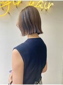 白髪ぼかしアンブレラカラー大人スタイル30代40代北千住