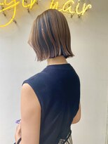アジールヘア 北千住駅西口店(agir hair)&nbsp;白髪ぼかしアンブレラカラー大人スタイル30代40代北千住