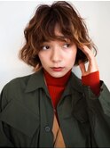 髪質改善パーマ×ショート