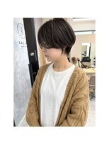 バッカ(BACCA) 小顔見え×丸みシルエット 大人ショート