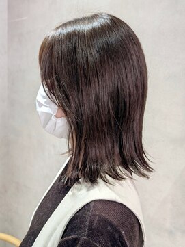 エンクス(enx) イメチェン/ピンクベージュ/アンブレラカラー/前髪/鶴ヶ峰HK36