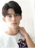 20代30代ビジカジ刈り上げ短髪ダークアッシュマッシュI北浦和