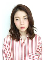 クロスオーバー(Cross Over)&nbsp;小顔ミディアムロブ