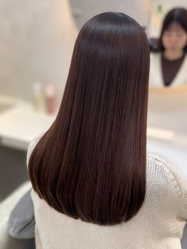 オリン 吉祥寺(orin) 柔らかい艶が続く髪へ。ココアブラウンの髪質改善ロング