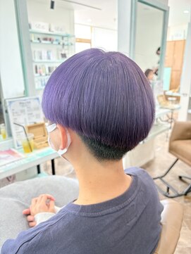 ヘアーディア みどり店(Hair...DiA) マッシュ×ヴァイオレット