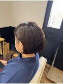刈り上げショートボブ