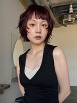 ステン(sten)&nbsp;ブラウンカラーボブ