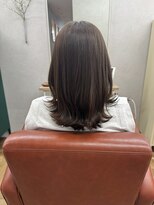 マルクヘアケア(MALQ HAIR CARE) オリーブグレージュ×くびれミディアム