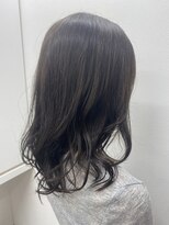 カットハウス ニューヨーク(CUT HOUSE NEW YORK)&nbsp;ミディアム×ベージュブラウンカラー
