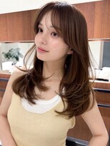 アオアクア バイ ジルブラン 新越谷店(AOAQUA by JIL BLAN)&nbsp;レイヤーカット/ワンカラー/顔周り