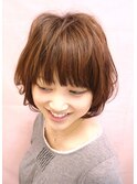 アラフォー女子の髪質改善しながら出来るパーマ&カットカラー