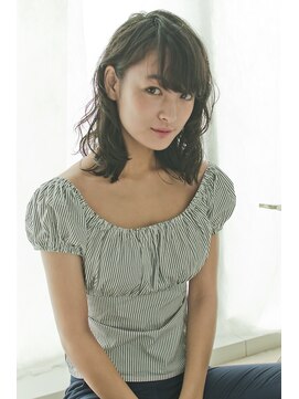 ディフィーノ 青山(DIFINO) 外国人風セミウエット質感♪大人かわいいくびれミディ♪