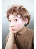 【nanuk】 * ラフな質感マッシュショート *