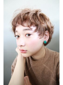 ナヌーク シブヤ(nanuk shibuya) 【nanuk】 * ラフな質感マッシュショート *