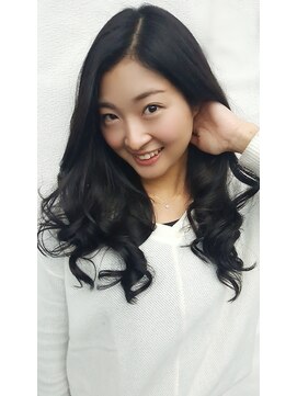 ヘアーラウンジ アンフィ 井土ヶ谷(Hair Lounge Anphi) 【Anphi】黒髪☆ダークブルージュ