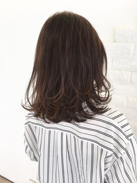 キャパ セントラル 天神 大名店(CAPA central) 【CAPAcentral 宮本まどか】ミディアムレイヤー