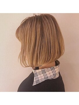 ヘアーサロンコモレビ(hair salon komorebi) 【komorebi】お客様スナップ  短めボブ