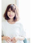 大人かわいいフェアリーひし形シルエットナチュラルミディアム☆