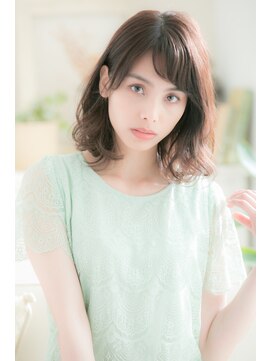 リトル 心斎橋(little) MIXカール×ミディアム