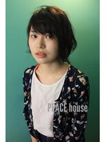 ピース(PEACE) 前下がりレイヤー