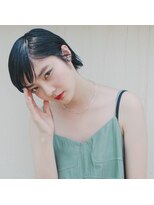 ミット バイ ツリー 吉祥寺(mit by tree)&nbsp;レトロラッシュテクスチャーダークアッシュショート