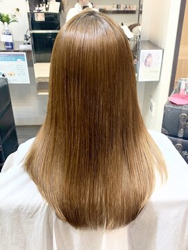 ナナナ パレナ 大津膳所店(nanana parena) うるツヤ＊髪質改善専門サロンの縮毛矯正で圧巻の艶髪ストレート