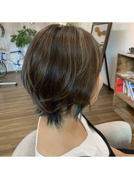 ステム トウキョウ(stem TOKYO) エアタッチメッシュ＋ハンサムボブ