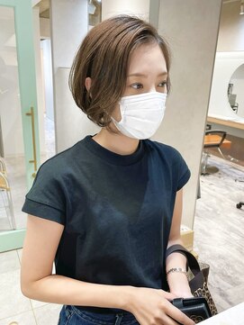 ヘーゼル 博多(HAZEL.) おさまりやすいコンパクトボブ/HAZEL