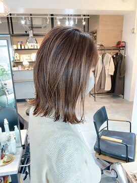 美容室 ツリー(Tree) ノンブローでおさまる大人スタイル『Tree hairsalon 』本厚木